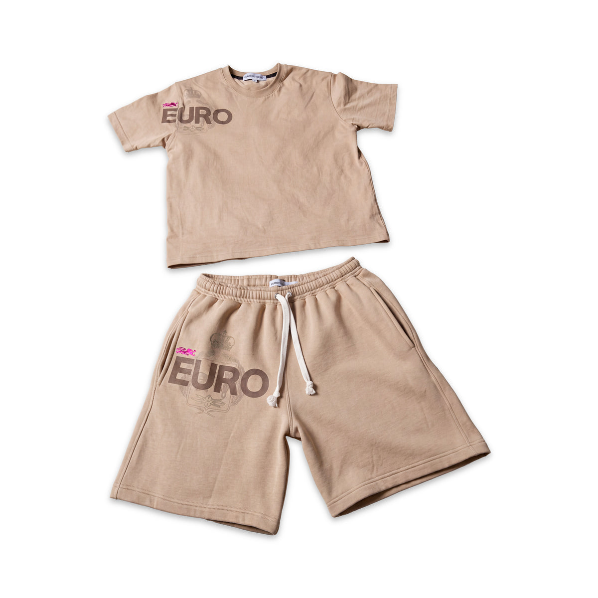 EURO BROWN & PINK TRACKSUIT