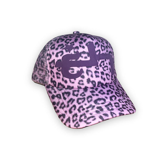EUROCAP® 'ANIMAL PRINT' Purple
