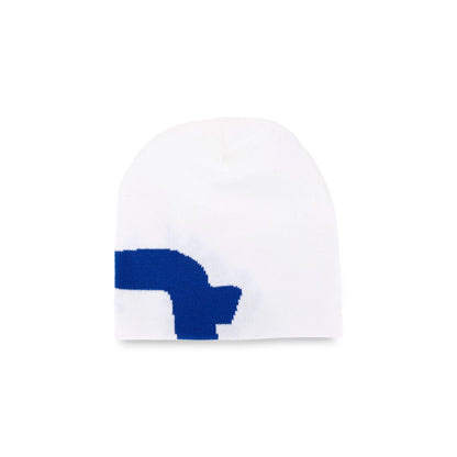 EUROHUSTLERS® BEANIE White&Blue