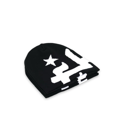 EUROHUSTLERS® BEANIE Black&White